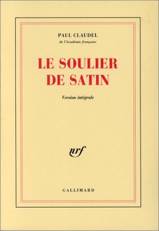 SOULIER DE SATIN, de Paul Claudel | portada del libro