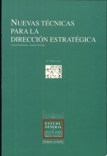 Nuevas técnicas para la dirección estratégica, de unknown author | portada del libro