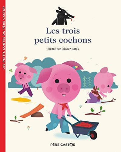 Les trois petits cochons, de KALICKY#LATYK ANNE#OLIVIER | portada del libro