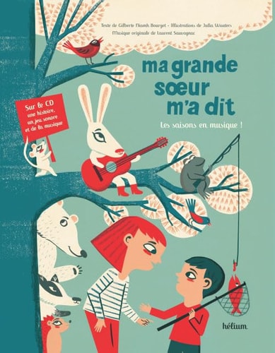 A GRANDE SOEUR M'A DIT + CD (ECB), de Gilberte Bourget | portada del libro