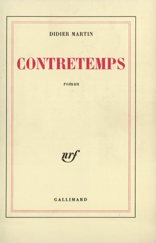 CONTRETEMPS, de Didier Martin | portada del libro