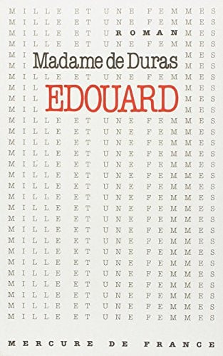 EDOUARD, de Claire de Durfort Duras (duchesse de) | portada del libro