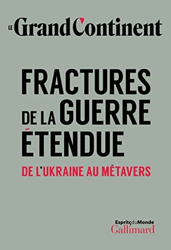 FRACTURES DE LA GUERRE ETENDUE, de Jean-Marie Guéhenno | portada del libro