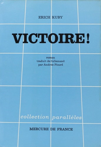 VICTOIRE, de ERICH KUBY | portada del libro