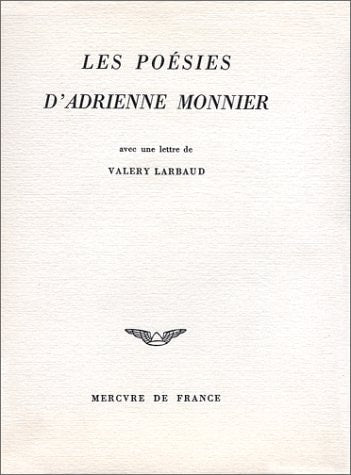 LES POESIES, de Monnier | portada del libro