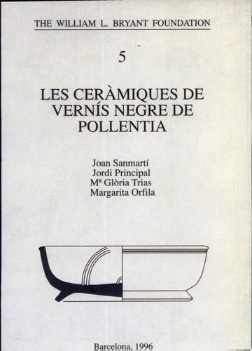 Les ceràmiques de vernís negre de Pollentia, de Principal | portada del libro
