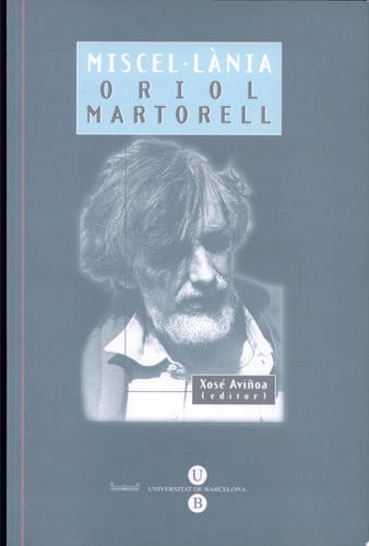 Miscel.lània Oriol Martorell, de Aviñoa Pérez | portada del libro