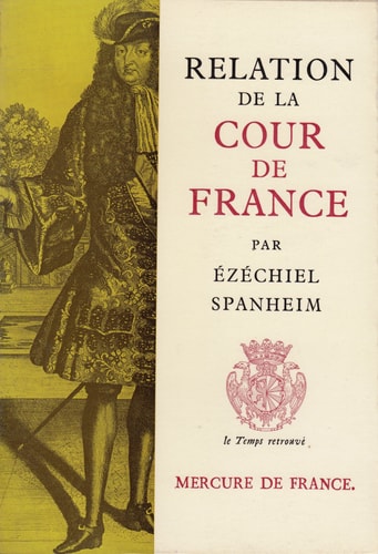 RELATION DE LA COUR DE FRANCE EN 1690, de Spanheim | portada del libro