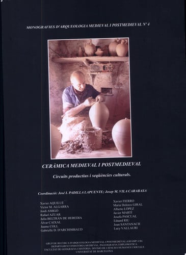 CERAMICA MEDIEVAL I POSTMEDIEVAL, de VILA CARABASA | portada del libro