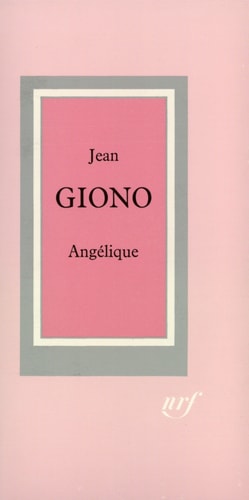 ANGELIQUE, de Giono | portada del libro
