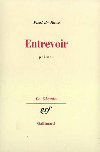 ENTREVOIR, de Roux | portada del libro