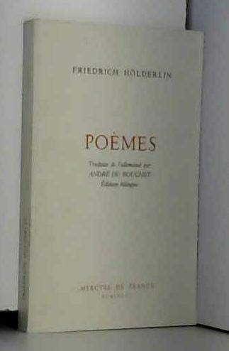 HYMNES / ELEGIES ET AUTRES POEMES, de Friedrich Hölderlin | portada del libro
