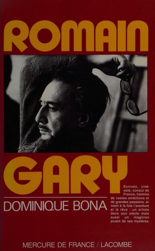 ROMAIN GARY, de Bona | portada del libro
