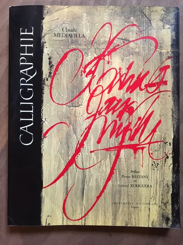 CALLIGRAPHIE, de Claude Mediavilla | portada del libro