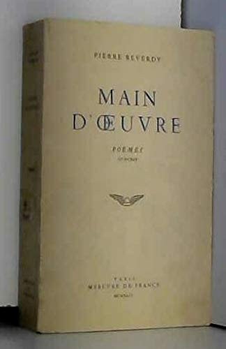 MAIN-D'OEUVRE, de REVERDY | portada del libro