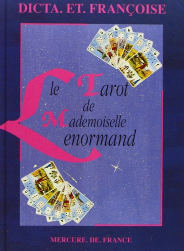 LE TAROT DE MADEMOISELLE LENORMAND, de Dicta | portada del libro