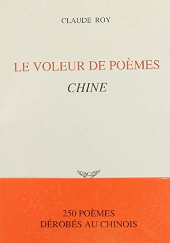 LE VOLEUR DE POEMES, de Claude Roy | portada del libro
