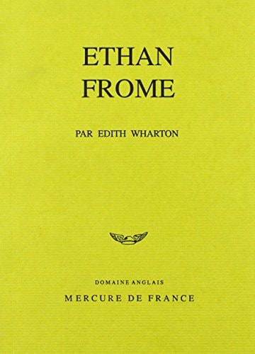 ETHAN FROME, de Edith Wharton | portada del libro