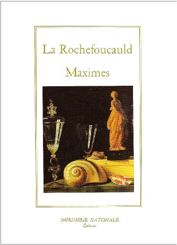MAXIMES (RELIE), de François duc de La Rochefoucauld | portada del libro