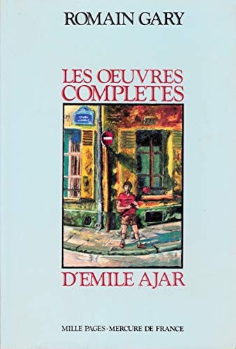 LES OEUVRES COMPLETES D'EMILE AJAR, de Romain Gary | portada del libro