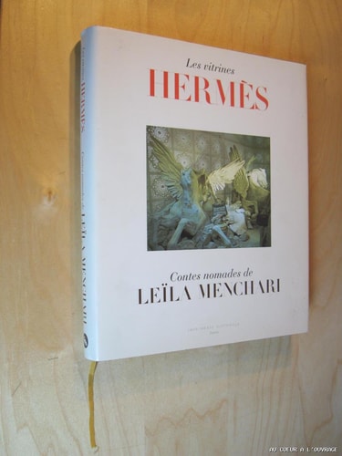 LES VITRINES HERMES, de Leïla Menchari | portada del libro