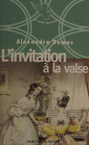 L'INVITATION A LA VALSE, de Dumas | portada del libro