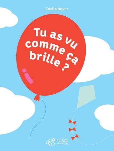 TU AS VU COMME ÇA BRILLE, de Cécile Boyer | portada del libro
