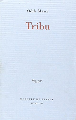 TRIBU, de Odile Massé | portada del libro