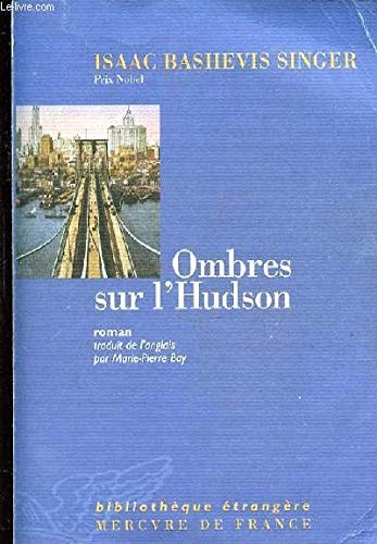 OMBRES SUR L'HUDSON, de Isaac Bashevis Singer | portada del libro