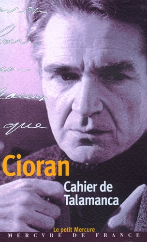 Cahier de Talamanca, de Emile M. Cioran | portada del libro