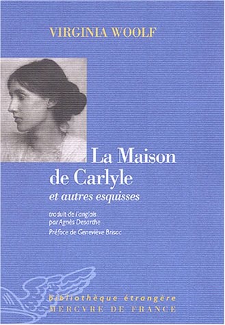 LA MAISON DE CARLYLE, de Virginia Woolf | portada del libro