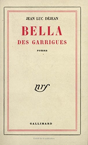 BELLA DES GARRIGUES, de Déjean | portada del libro