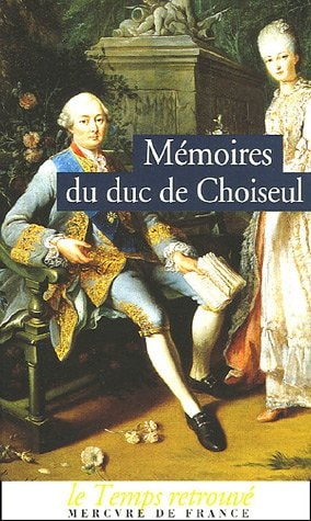MEMOIRES, de Etienne-François duc de Choiseul | portada del libro