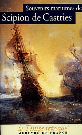 SOUVENIRS MARITIMES, de Scipion de Castries | portada del libro