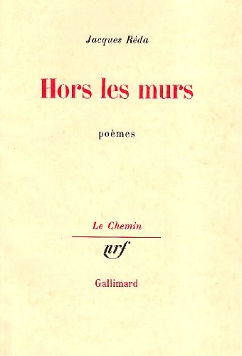 HORS LES MURS, de Réda | portada del libro