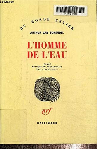 L'HOMME DE L'EAU, de Arthur van Schendel | portada del libro
