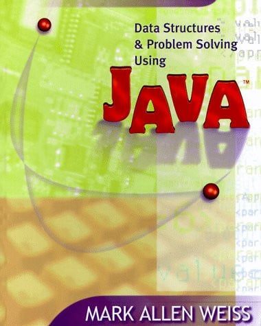 DATA STRUTURES AND PROBLEM SOLVING USING JAVA | portada del libro
