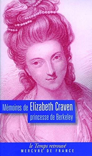 MEMOIRES, de Elizabeth Craven | portada del libro