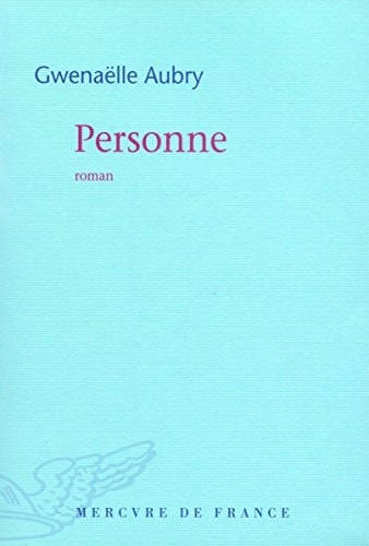 PERSONNE, de Aubry | portada del libro