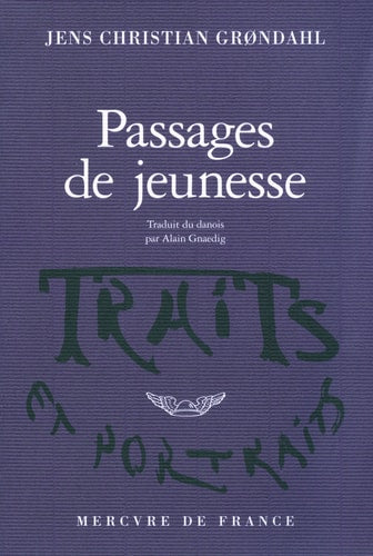 PASSAGES DE JEUNESSE, de Jens Christian Grøndahl | portada del libro