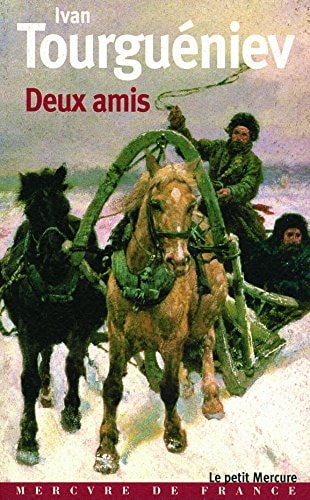 DEUX AMIS, de Tourguéniev | portada del libro