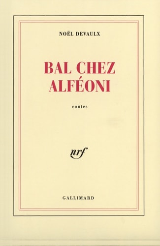 BAL CHEZ ALFEONI, de Noël Devaulx | portada del libro