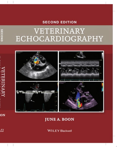 VETERINARY ECHOCARDIOGRAPHY, de June A. Boon | portada del libro