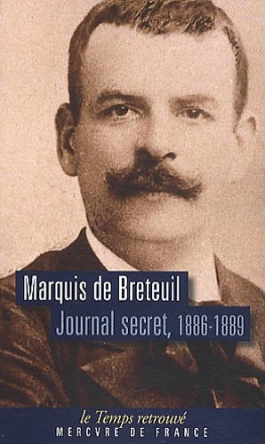 Journal secret du marquis de Breteuil, de Henri Charles Joseph Le Tonnelier de Breteuil | portada del libro