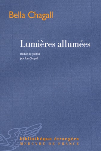 LUMIERES ALLUMEES, de Bella Chagall | portada del libro