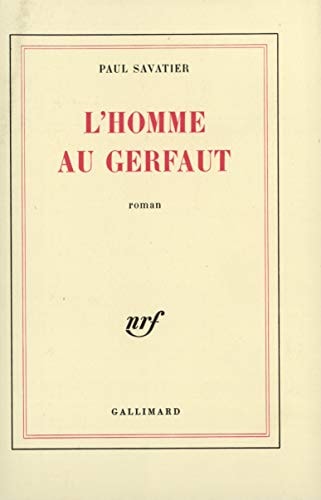 L'HOMME AU GERFAUT, de Savatier | portada del libro