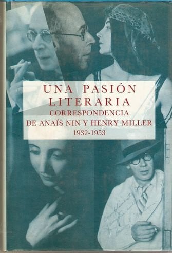 UNA PASION LITERARIA, de NIN-MILLER | portada del libro