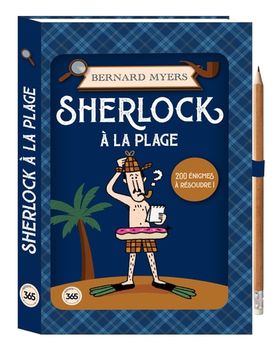 SHERLOCK A LA PLAGE CRAYON OFFERT, de Bernard Myers | portada del libro