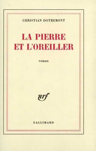 LA PIERRE ET L'OREILLER, de Dotremont | portada del libro