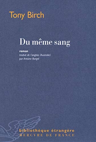DU MEME SANG, de Tony Birch | portada del libro
